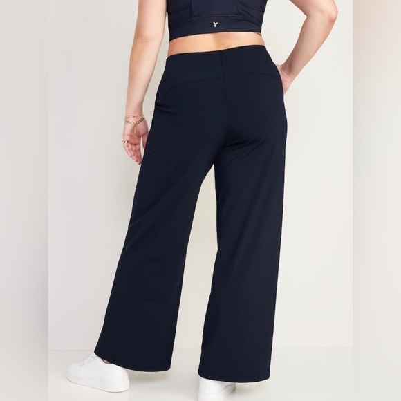 NWT! Navy High-Waisted PowerSoft Wide-Leg Pants for Women- Multiple ♥️ - Picture 6 of 9